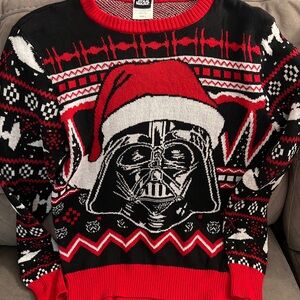 Star Wars Black and Red Darth Vader Sweater